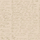 Close-up of a handwritten letter on textured paper