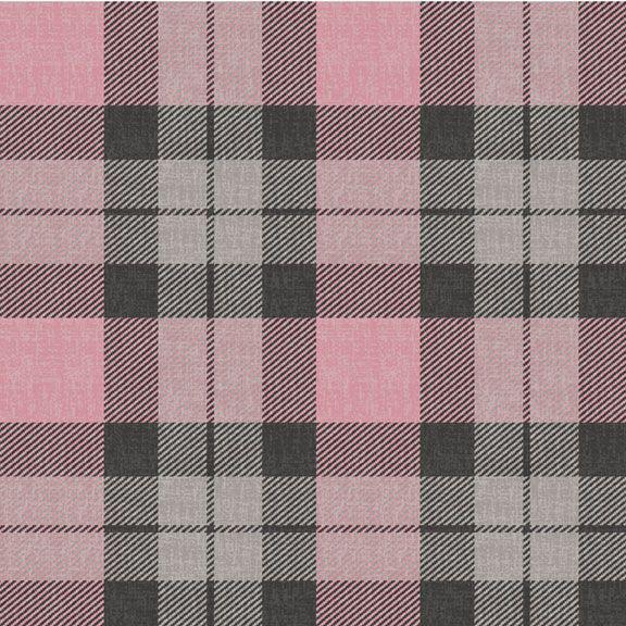 Marcus Fabrics Primo Plaid Flannel Soft Focus Rose R090981 ROSE - sewjersey.com
