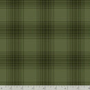 Marcus Fabrics Primo Plaid Flannel Spice Mix Green R091422  GREEN with ruler for scale