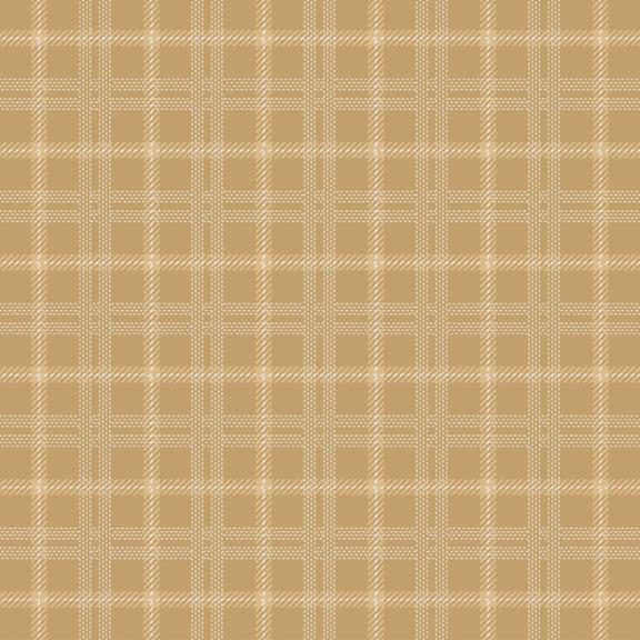 Marcus Fabrics Primo Plaids Spice Mix Honey R091421 HONEY