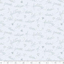 Marcus Fabrics Snowman's Village Gentle Whisper Sky R191410D SKY