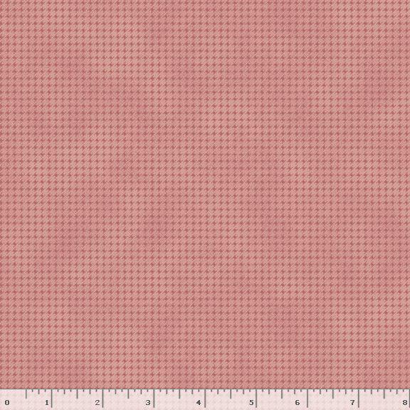 Marcus Fabrics Toolbox Primo Plaids Rose PP541504 ROSE with ruler for scale