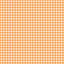Maywood Studio Beautiful Basics Classic Check Gingham Orange MAS610-O 100% Cotton Fabric 43/44" wide A swatch of cotton gingham fabric in orange and white