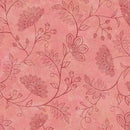 Maywood Studio Operetta Flowering Vines Pink/Red by Monique Jacobs MAS11005-PR 100% Cotton Fabric 43/44" wide - Sewjersey.com