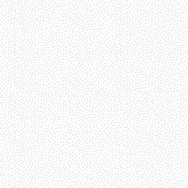 Maywood Studio Solitaire Dots Ultra White White on White MAS325-UW - sewjersey.com