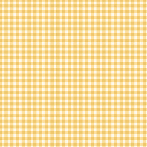 Maywood Studios Beautiful Basics Classic Check Cornsilk MAS610-S3 - sewjersey.com