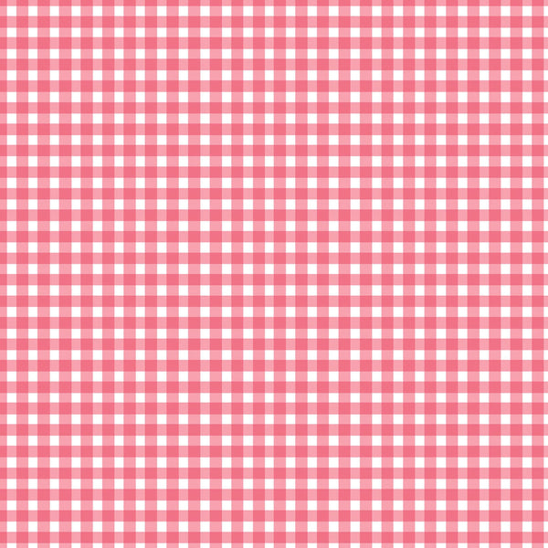 Maywood Studios Beautiful Basics Classic Check Shell Pink MAS610-PR - sewjersey.com