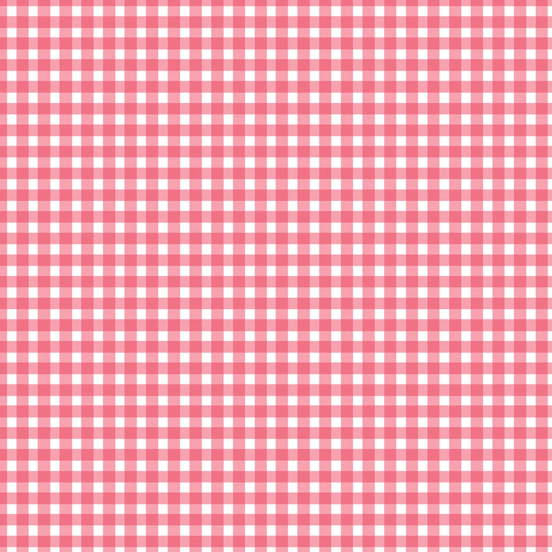 Maywood Studios Beautiful Basics Classic Check Shell Pink MAS610-PR - sewjersey.com
