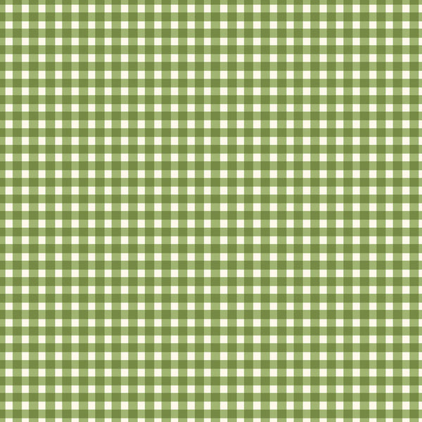 Maywood Studios Beautiful Basics Classic Check Spring Green MAS610-G7