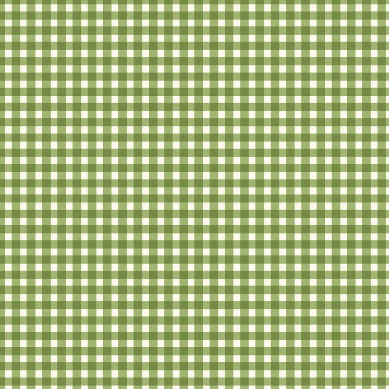 Maywood Studios Beautiful Basics Classic Check Spring Green MAS610-G7