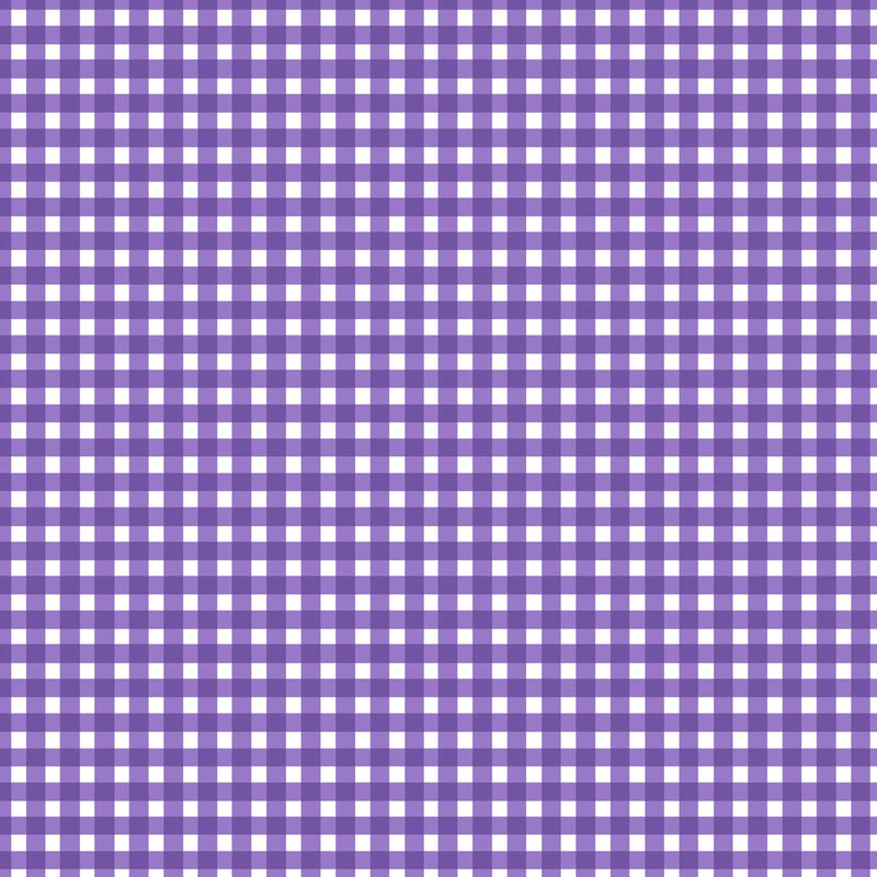 Maywood Studios Beautiful Basics Classic Check Violet Tulip MAS610-V3 - sewjersey.com