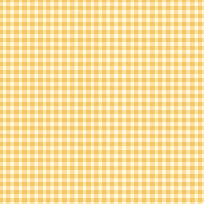 Maywood Studios Beautiful Basics Classic Check Yellow MAS610-S3