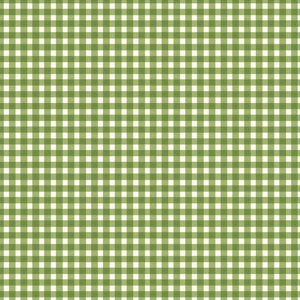 Maywood Studios Beautiful Basics Classic Check Spring Green MAS610-G7 - sewjersey.com