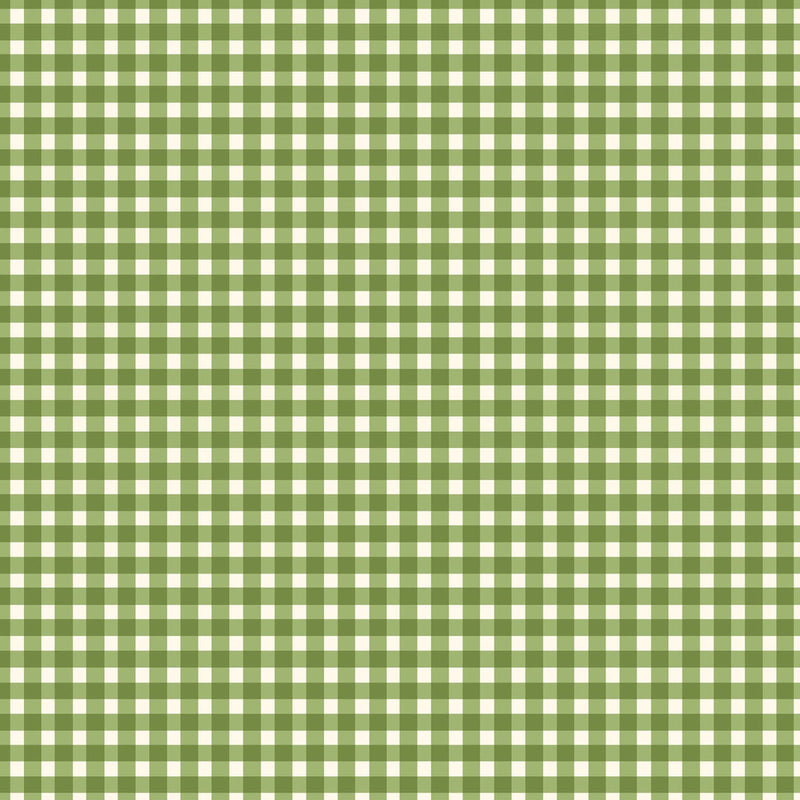 Maywood Studios Beautiful Basics Classic Check Spring Green MAS610-G7 - sewjersey.com