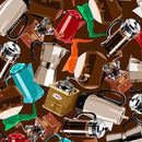 Michael Miller Espresso Yourself Coffee Brewing DCX12057-MULT-D - sewjersey.com