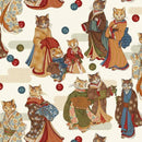Michael Miller Fabrics - Tokyo Fur-Tales 100% Cotton Quilting Fabric GINZA WHISKERS DCX12641-CREM-D - Sewjersey.com