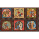 Michael Miller Fabrics - Tokyo Fur-Tales 100% Cotton Quilting Fabric TOKYO FUR-TALES PANEL -24" REPEAT - Sewjersey.com