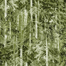 Pattern of Trees with a Dark Spruce Green Tint