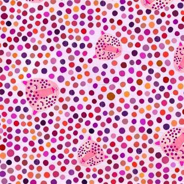 Michael Miller Jungle Menagerie Spot The Leopard Pink DDC12020-PINK-D - sewjersey.com