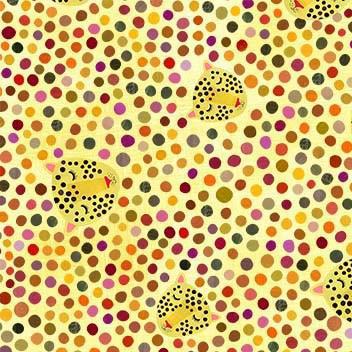 Michael Miller Jungle Menagerie Spot The Leopard Sun DDC12020-SUNX-D - sewjersey.com