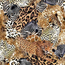 Michael Miller Serengeti Plains Safari Treasures DCX11952-UMBE-D - sewjersey.com