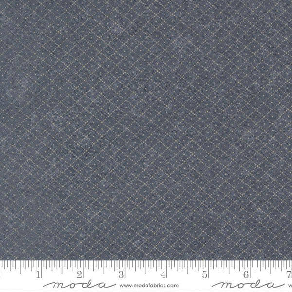 Moda - Bluebirds Nest Blue 9808 34 - Sewjersey.com