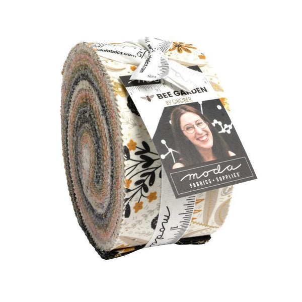 Moda Bee Garden Jelly Roll® by Gingiber 48410JR  - sewjersey.com