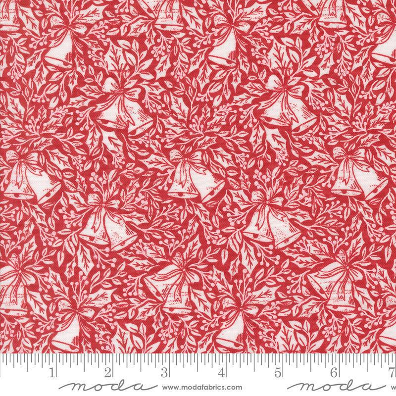 Moda Berry and Pine Cranberry 5242 14