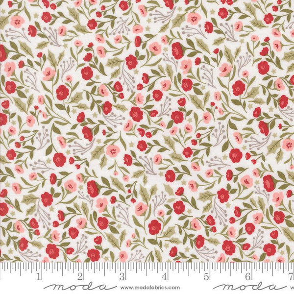 Moda Berry and Pine Snow 5241 11