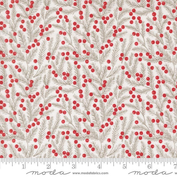 Moda Berry and Pine Snow 5243 11