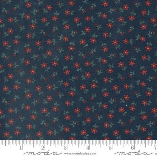 Moda Daisy Lane by Kansas Troubles Quilters Daisys Florals Bluebell 9763 14 - sewjersey.com