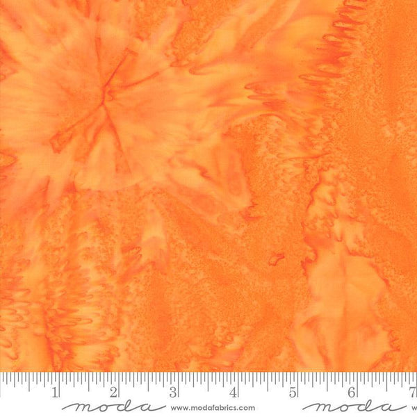 Moda Echo Batiks Tangerine 4369 20 - sewjersey.com