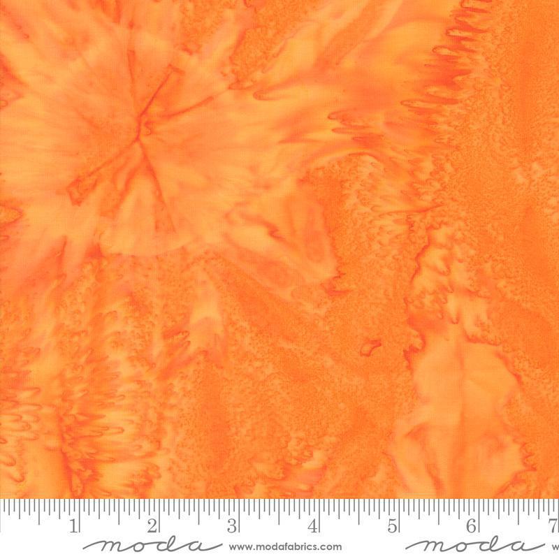 Moda Echo Batiks Tangerine 4369 20 - sewjersey.com