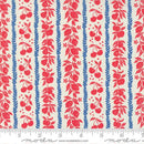 Moda Julia by Crystal Manning - Mixed Fruit Tart Stripes Cherry - 11925 11 - Sewjersey.com