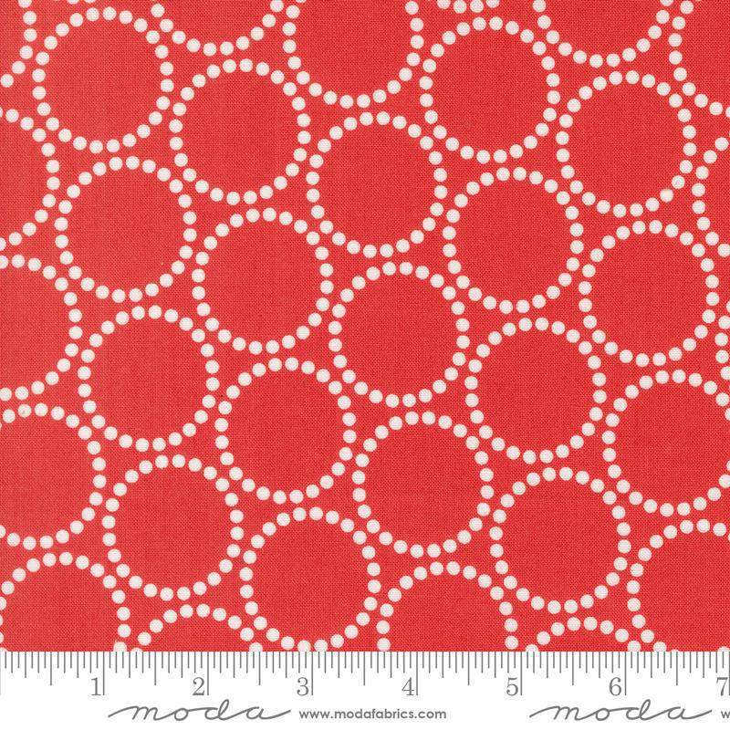 Moda Love Letter Red 37125 18