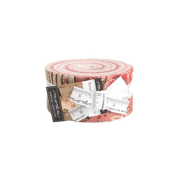 Moda Rouenneries Trois Jelly Roll® 13960JR - sewjersey.com