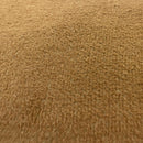 Needlecraft American Fleece Leather Brown 60" Wide - close up of light leather brown fleece fabric swatch showing a light, fluffy texture