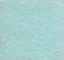 A polyester fleece fabric swatch in light aqua blue. 