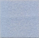 A solid light blue polyester fleece fabric swatch