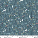 Norwegian Forest by Henry Glass Fabrics 3544-77 Medium Blue - Sewjersey.com