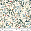 Norwegian Forest by Henry Glass Fabrics 3546-44 Cream - Sewjersey.com
