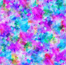 Oasis Fabrics Cosmic Cows Paint Canvas Blue - OA594733 - sewjersey.com