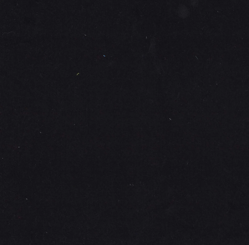 Oasis Fabrics Heavy Flannel Solid Black OA-6601 - solid black cotton flannel fabric swatch