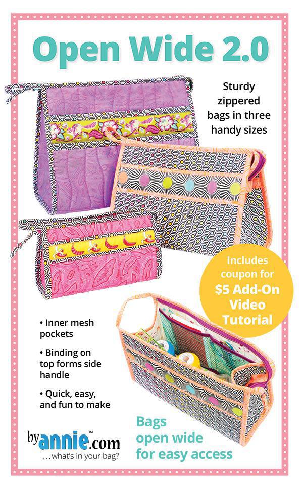 Open Wide 2.0 PBA 2462 Patterns By Annie Front Cover