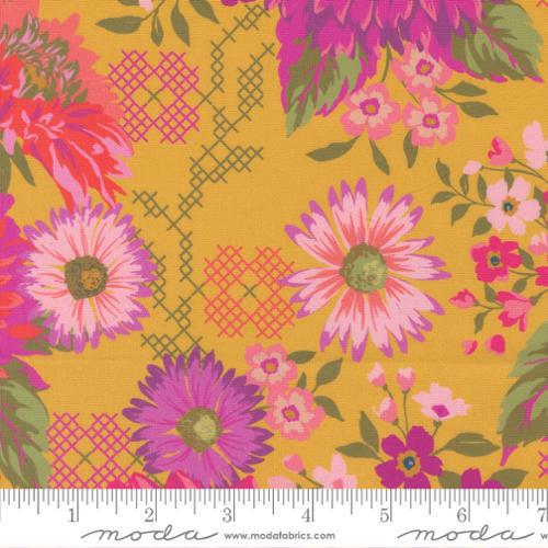 Parlor Happy Blooms Dijon 11960 19 Moda