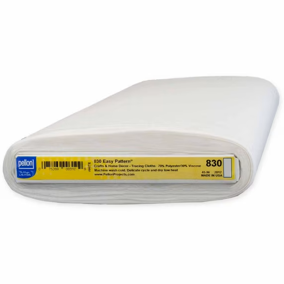 Plain Pellon 830 Tracing Paper - plain white tracing fabric for sewing