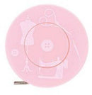 Pink Retractable Measuring Tape