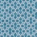 QT Fabrics Bigfoot Geometric Blue 30997-B