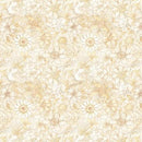 QT Fabrics Enchanted Flower Tonal Cream 30763-E