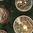 QT Fabrics Enchanted Forest Landscape Circles Forest - 30467 -F  - sewjersey.com